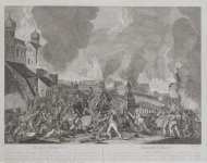 Cardelli Salvator Fire in Moscow in September 1812  - Hermitage